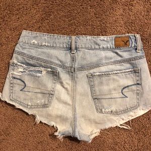American eagle jean shorts